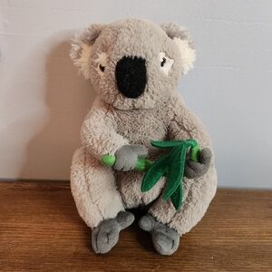 10in F.A.O. Schwarz Kaola Bear Stuffed Animal 'Save The Earth' Plush